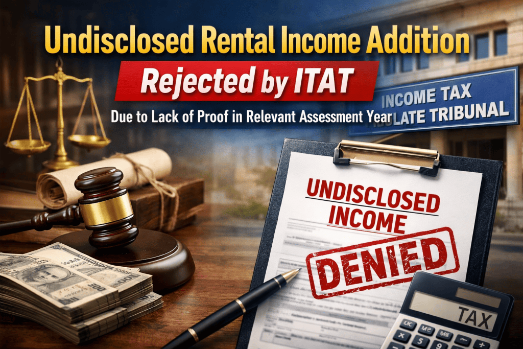 Undisclosed Rental Income Addition Rejected by ITAT Due to Lack of ...